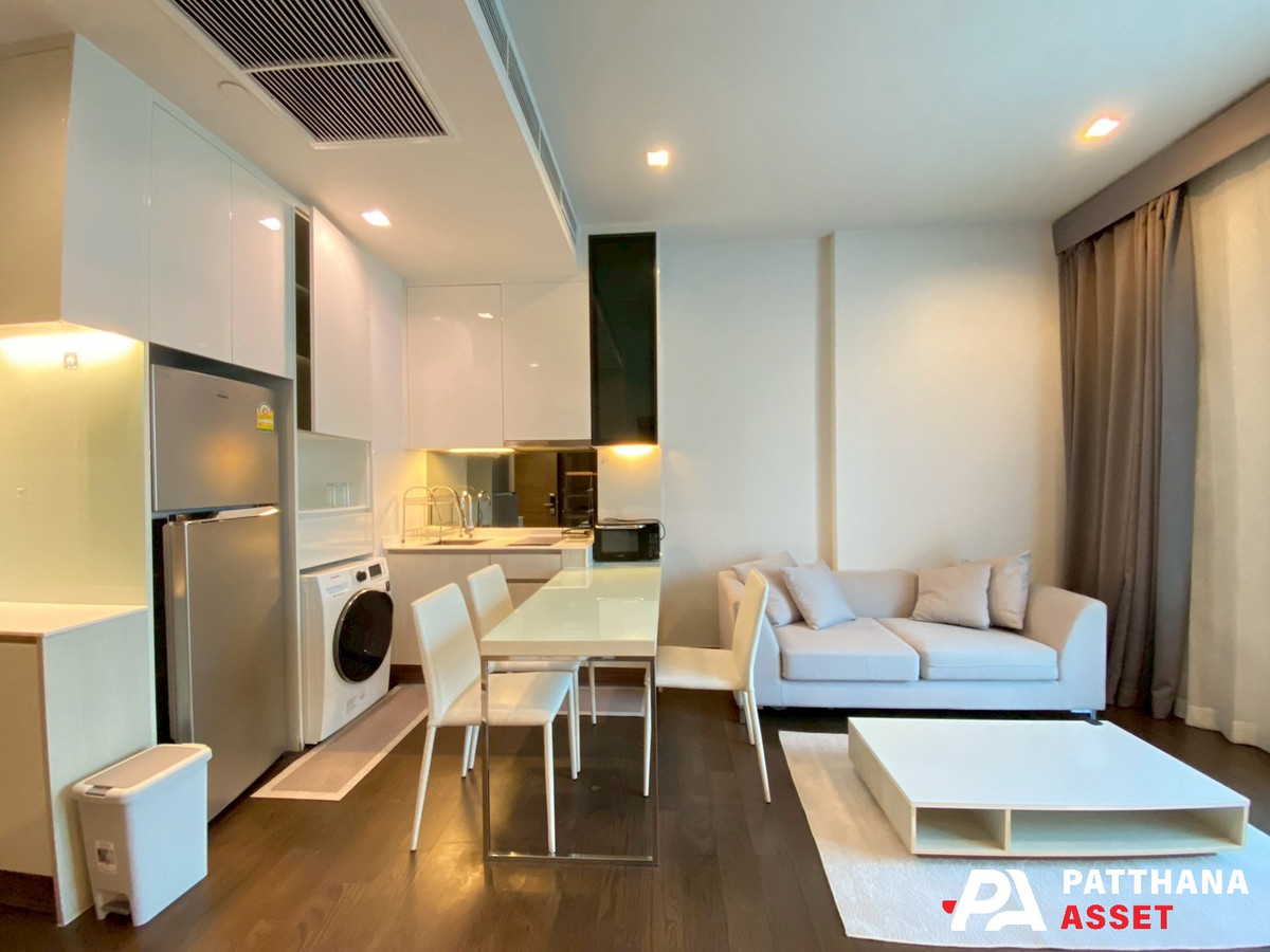 For RentCondoRama9, Petchburi, RCA : Best price! Q Asoke 1 bedroom apartment, beautiful and ready to move in, near Central Rama 9.