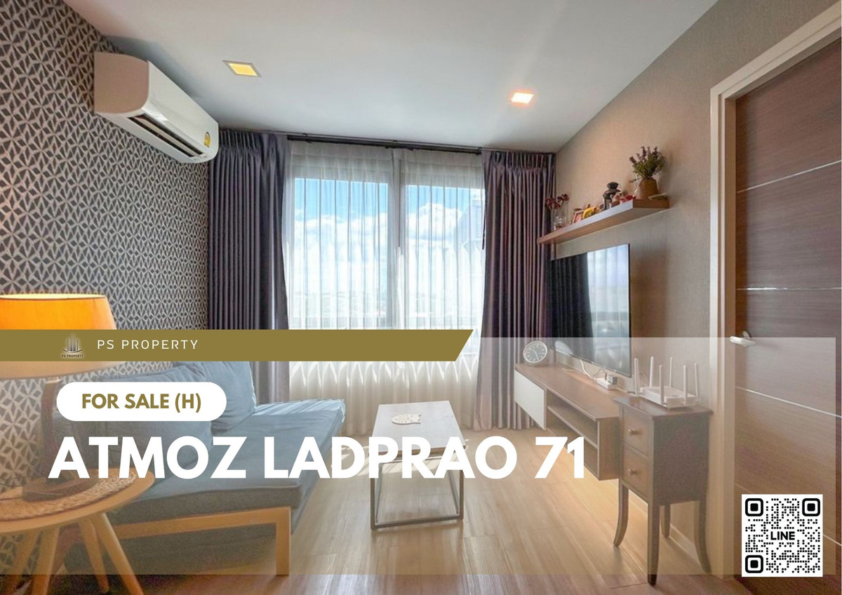 For SaleCondoChokchai 4, Ladprao 71, Ladprao 48, : Urgent Sale 📍 Atmoz Ladprao 71 📍 2 Bedrooms, Pool View, near Central Eastville