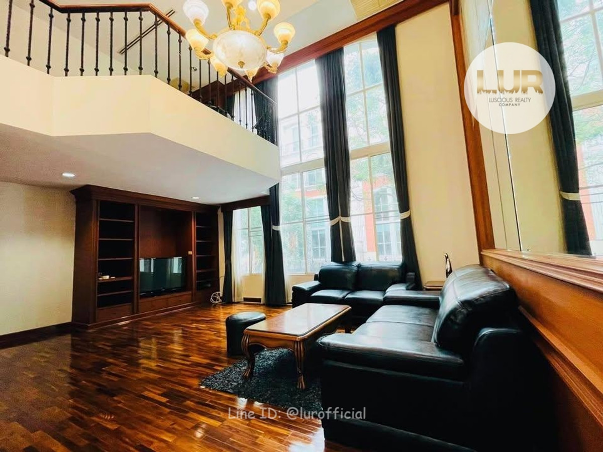 ให้เช่าทาวน์โฮมสุขุมวิท อโศก ทองหล่อ : ให้เช่าบ้านทาวน์โฮมหรูใจกลางทองหล่อ 💖  Baan Klang Khung British Town-Thonglor 💖