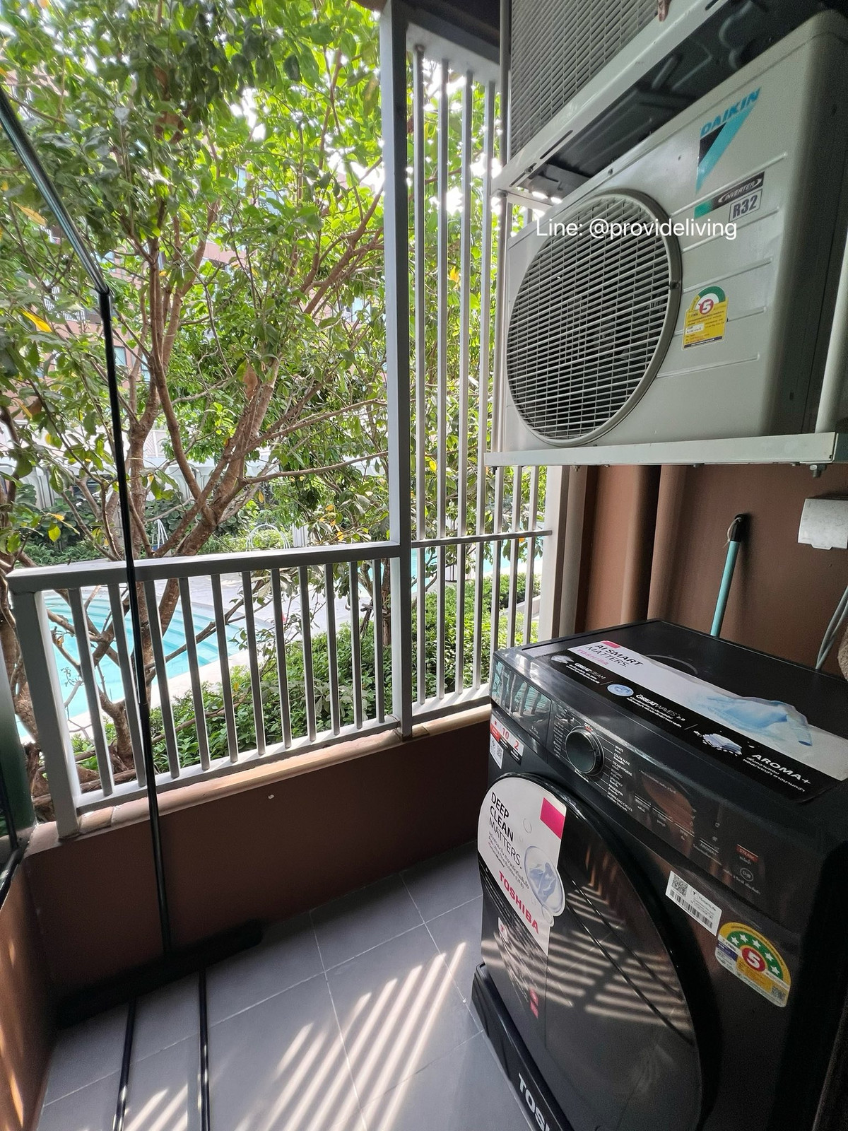 ให้เช่าคอนโดปทุมธานี รังสิต ธรรมศาสตร์ : ✨Provideliving✨ให้เช่า Kave town colony โต๊ะคอมเกมมิ่ง ใหญ่สะใจ วิวสระสวยๆ 📞091 7503016 พี่แคท