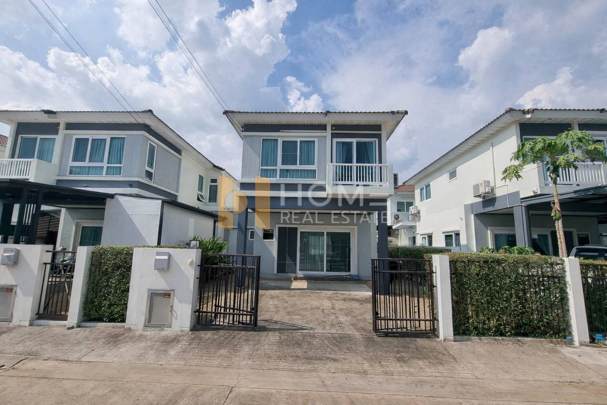 For SaleHouseSamut Prakan,Samrong : Semi-Detached House Supalai Pride Prachauthit / 3 Bedrooms (FOR SALE) AOM085