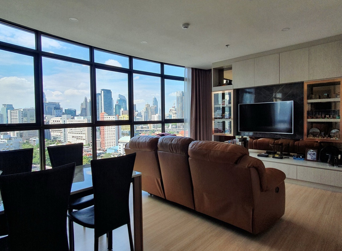 For RentCondoRama9, Petchburi, RCA : 🔥🔥31437🔥🔥 For Rent: Lumpini Suite Phetchaburi - Makkasan (2 Bedrooms, 2 Bathrooms) 🌐LINE ID: @fastforrentcondo