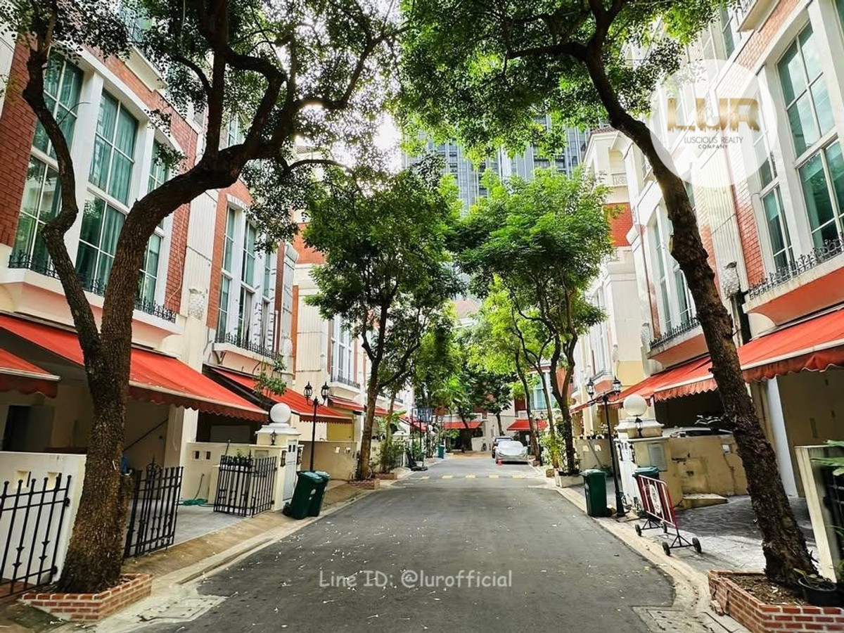 ให้เช่าทาวน์โฮมสุขุมวิท อโศก ทองหล่อ : ให้เช่าบ้านทาวน์โฮมหรูใจกลางทองหล่อ 💖  Baan Klang Khung British Town-Thonglor 💖