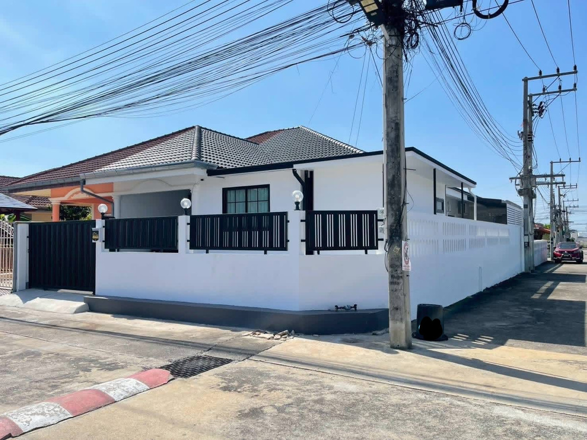 For SalePattaya, Bangsaen, Chonburi : The hottest cornerback! Good location, easy to rent, good income 🔥 Chokchai Garden Home 2 / 4 bedrooms (for sale), Chockchai Garden Home 2 / 4 Bedrooms (FOR SALE) BEWN110
