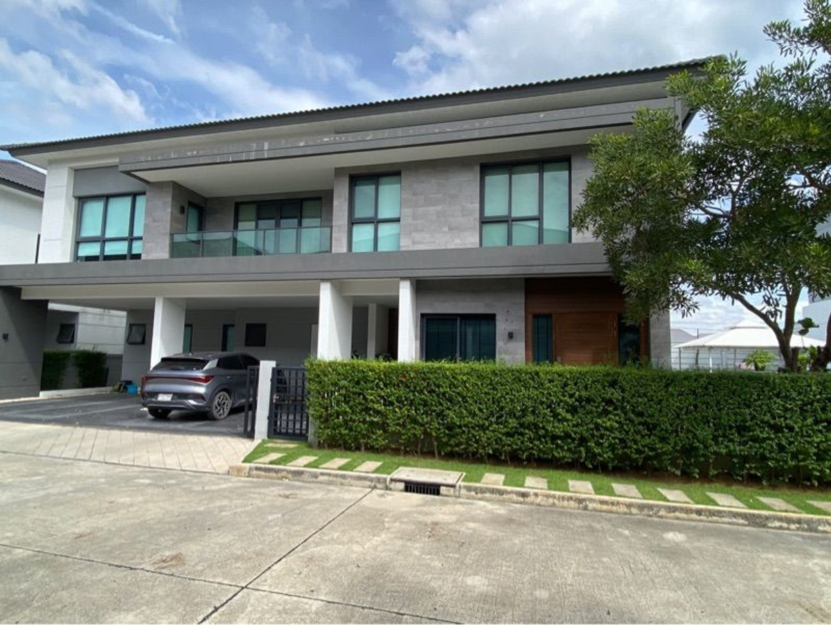 For SaleHouseBangna, Bearing, Lasalle : 93 sq m, 6 bedrooms, 7 bathrooms, 2-story detached house, The City Bangna Km 7