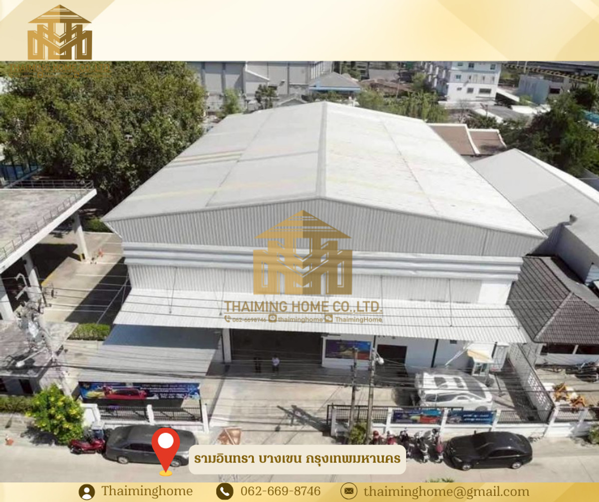 ให้เช่าโกดังเกษตรศาสตร์ รัชโยธิน : ให้เช่าโกดัง+สำนักงานรามอินทรา ขนาด 290 ตร.ว. บางเขน กรุงเทพมหานคร 