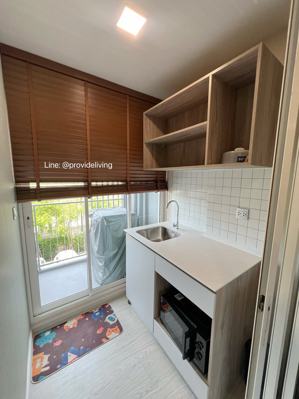 ให้เช่าคอนโดปทุมธานี รังสิต ธรรมศาสตร์ : ✨Provideliving✨ให้เช่า Kave town island คอนโดใกล้ ม.กรุงเทพ ครัวแยก มีประตูกั้นครัว 📞091 7503016 พี่แคท