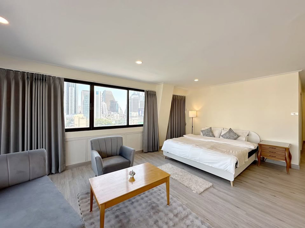 คอนโดวิทยุ ชิดลม หลังสวน : RC032626 Condo Penthouse 2 ชั้น รีโนเวทใหม่ for rent/sale at Ploenchit Terrace