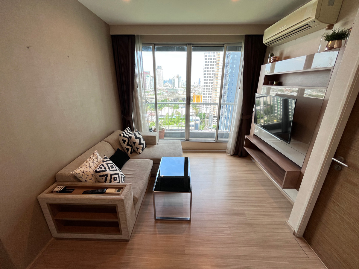 For RentCondoOnnut, Udomsuk : Condo for rent Rhythm Sukhumvit50 1 bedroom 1 bathroom fully furnished Ready to move in!