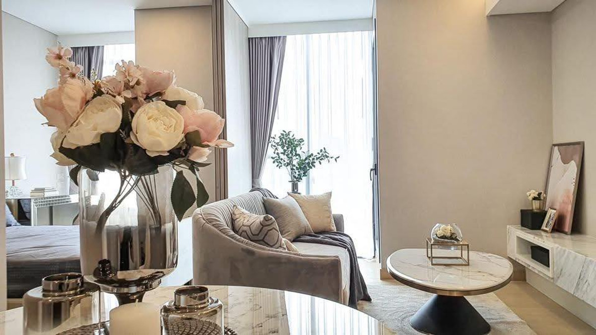 For SaleCondoKhlongtoei, Kluaynamthai : Siamese Exclusive Queens / 1 Bedroom (SALE WITH TENENT), Siamese Exclusive Queens / 1 Bedroom (Sale with Tenant) BJ044