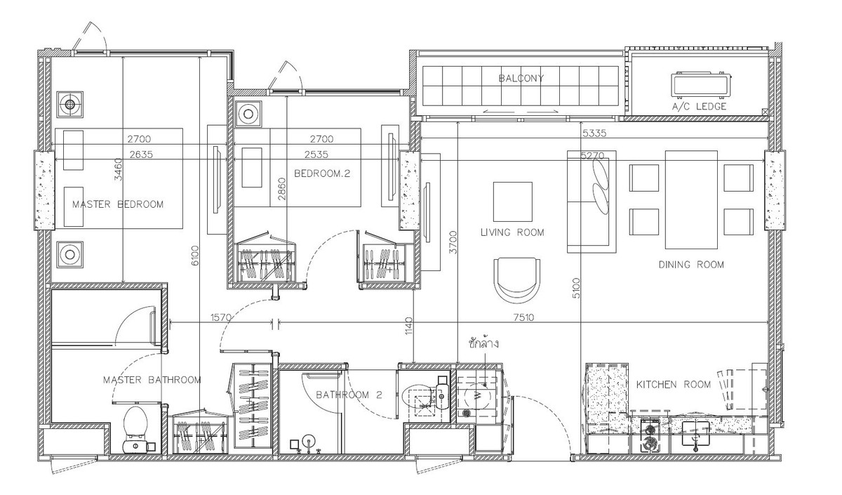 ให้เช่าคอนโดสุขุมวิท อโศก ทองหล่อ : ✨ ห้องใหญ่ Rare Item! ใกล้ BTS เอกมัย วิวสวย พร้อมอยู่ ✨  ให้เช่า Ceil by Sansiri (ซีล บาย แสนสิริ)