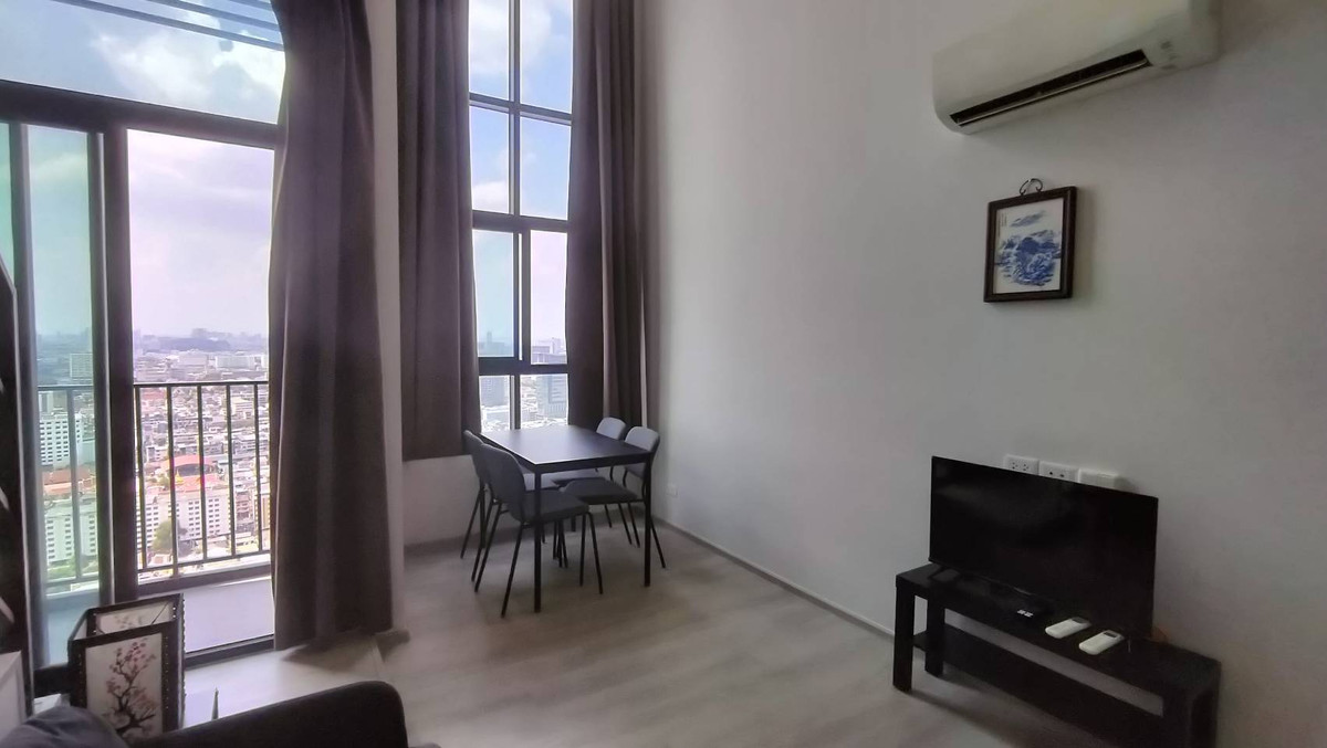 ให้เช่าคอนโดปิ่นเกล้า จรัญสนิทวงศ์ : เช่า 1 ห้องนอน 1 ห้องน้ำ  Hybrid /Loft ไอดีโอ จรัญฯ 70 - ริเวอร์วิว