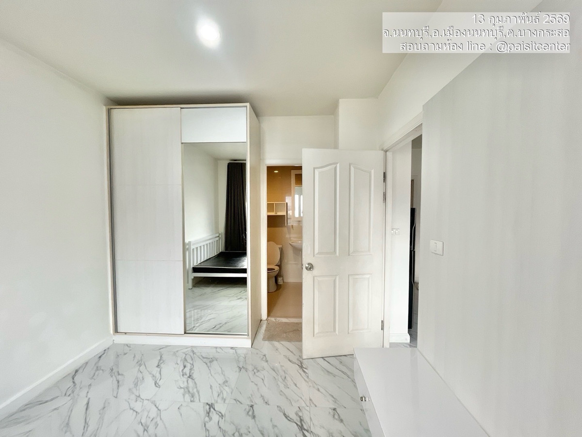 For RentCondoRattanathibet, Sanambinna : For rent: Manor Sanambinnam (Manor Sanambinnam) #near Ministry of Commerce #Near MRT Phra Nang Klao Bridge