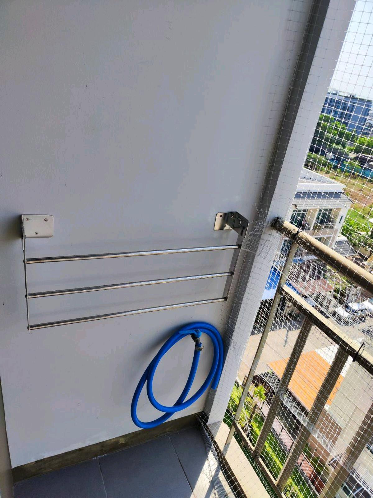 For RentCondoSamut Prakan,Samrong : Condo for rent Lumpini Ville Sukhumvit 76, good location, near important places • 🚆 BTS Bearing about 1 km.