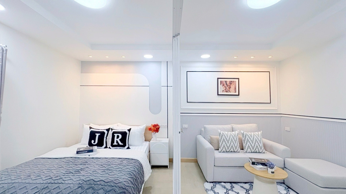 For SaleCondoRatchadapisek, Huaikwang, Suttisan : ✨🍃 One person can survive. It's good to live as a family, close to MRT Sutthisan, Rama 9 Hospital, plenty of places to shop and eat!? | Happy Condo Ratchada 18