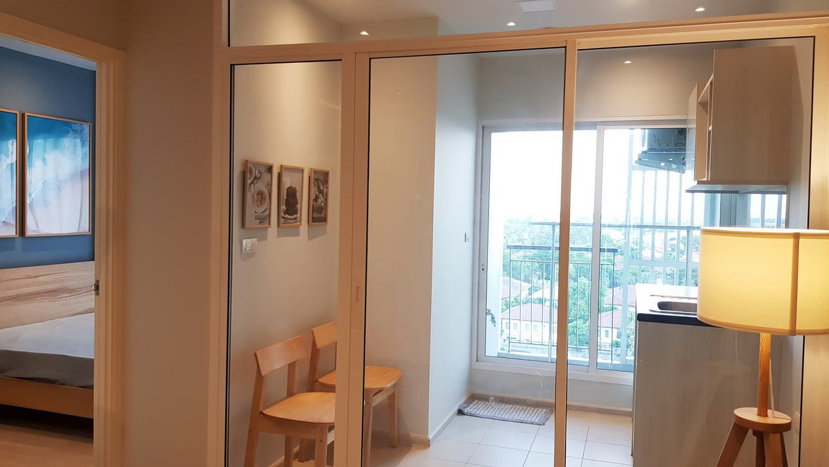 ให้เช่าคอนโดรัตนาธิเบศร์ สนามบินน้ำ พระนั่งเกล้า : ให้เช่า Aspire 1  รัตนาธิเบศร์  คอนโดมีตึกเดียว คนไม่เยอะ 