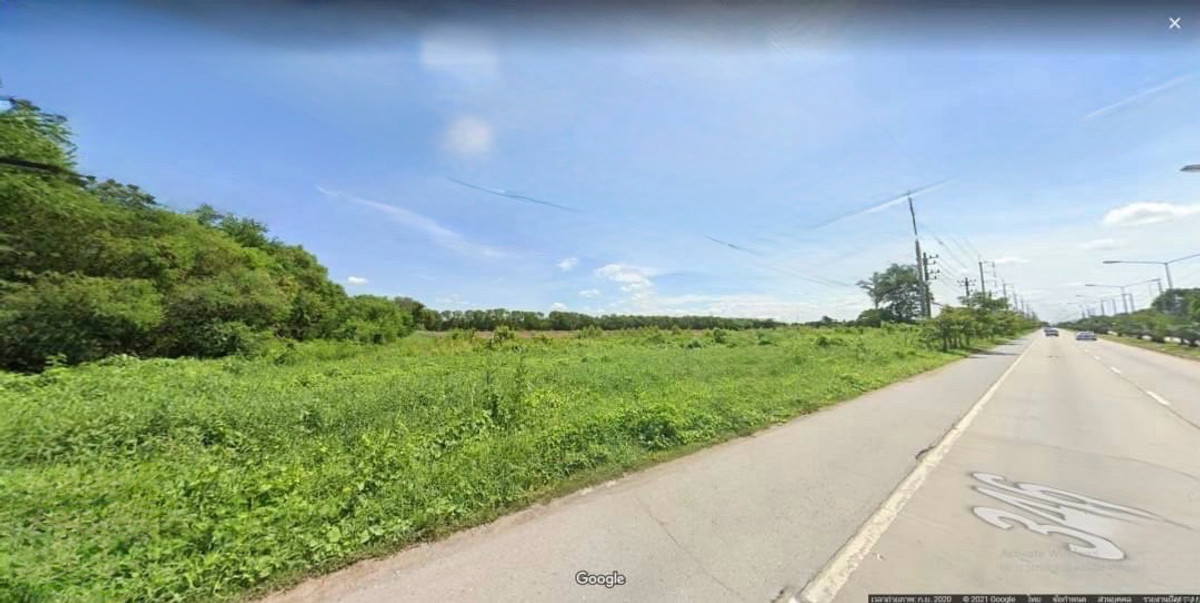 ขายที่ดินปทุมธานี รังสิต ธรรมศาสตร์ : ขายที่ดินผังสีม่วง ลาดหลุมแก้ว ปทุมธานี พื้นที่ 4 ไร่ 2 งาน 36 ตร.ว หน้ากว้าง 200 ม. เหมาะทำโกดัง โรงงาน โลจิสติกส์
ใกล้ถนนกาญจนาภิเษก