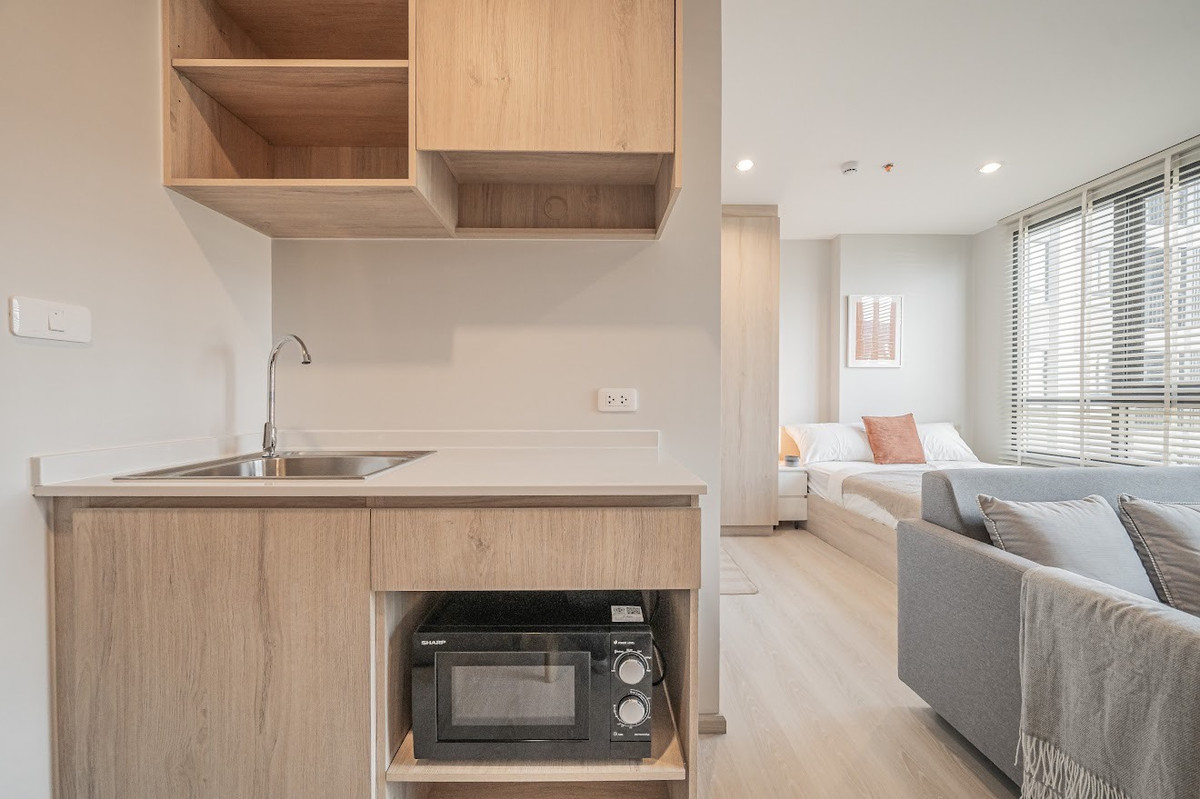 For RentCondoPattanakan, Srinakarin : For Rent ✨ Nue Noble Srinakarin - Lasalle ✨ Fully furnished with appliances, near MRT Sri Lasalle.