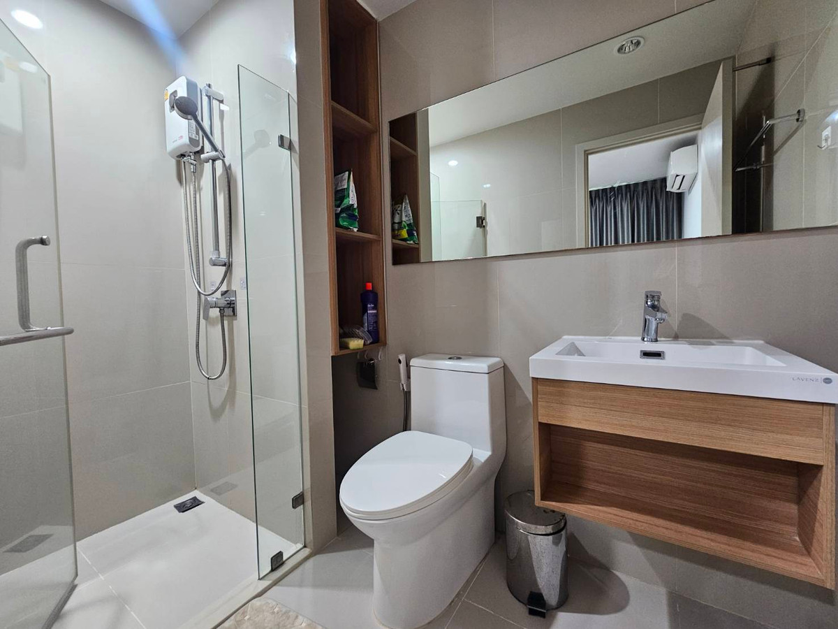 For RentCondoBangna, Bearing, Lasalle : Rent 1 bedroom, 1 bathroom, New Noble Center Bangna.