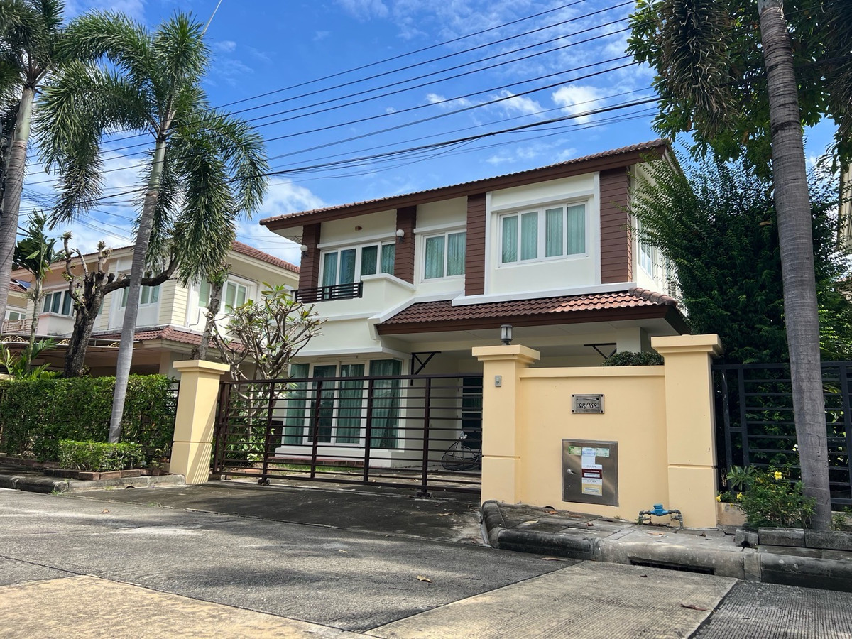 ขายบ้านนนทบุรี บางใหญ่ บางบัวทอง : ขายบ้านเดี่ยวเพิ่งรีโนเวท มบ.คาซ่าวิลล์ราชพฤกษ์-รัตนาธิเบศร์2 จัดสวนสาธารณะหมู่บ้านใหม่ทั้งสวน1และสวน2เครื่องเล่นเด็ก