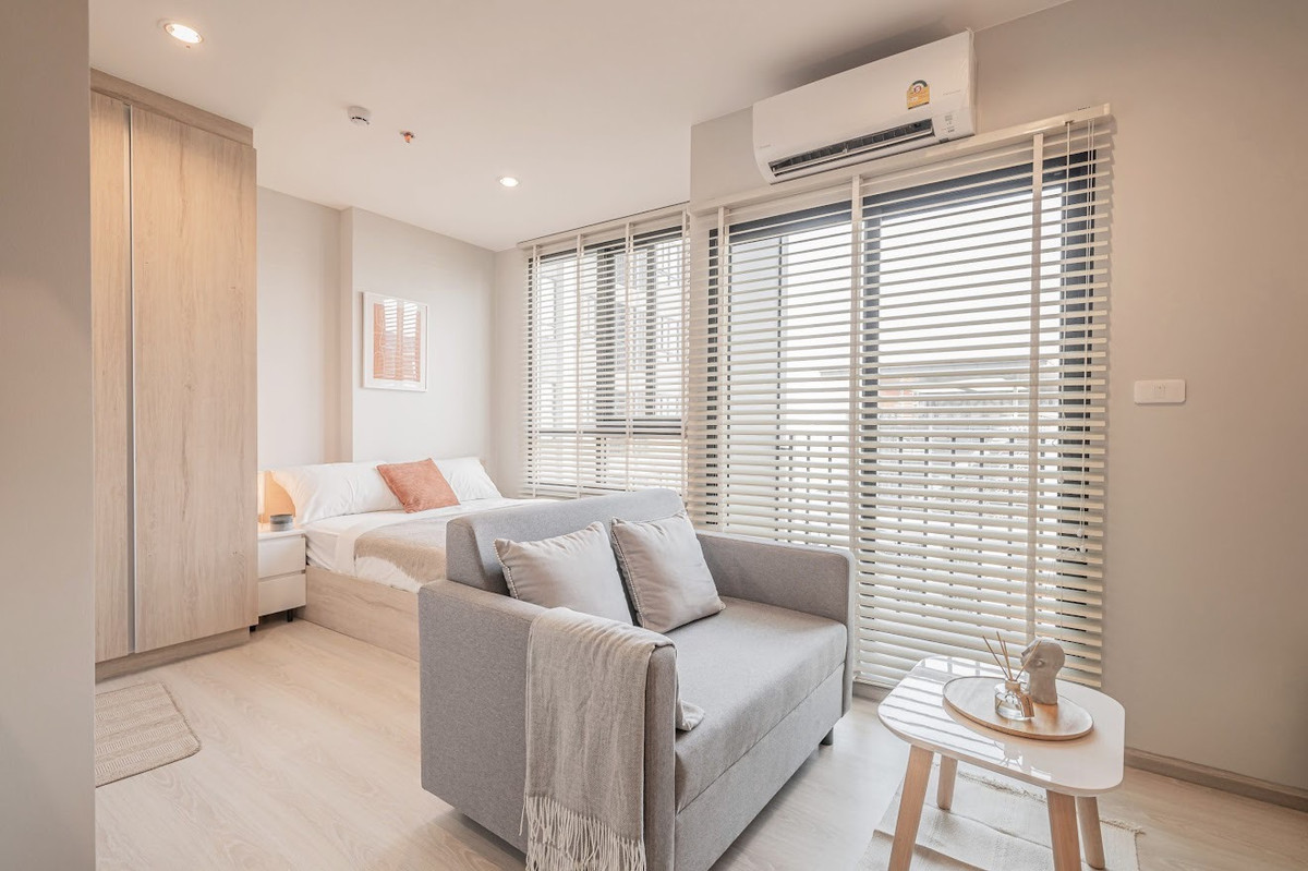 For RentCondoPattanakan, Srinakarin : For Rent ✨ Nue Noble Srinakarin - Lasalle ✨ Fully furnished with appliances, near MRT Sri Lasalle.