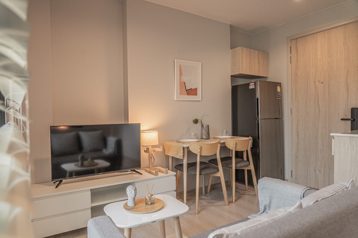 For RentCondoPattanakan, Srinakarin : For Rent ✨ Nue Noble Srinakarin - Lasalle ✨ Fully furnished with appliances, near MRT Sri Lasalle.