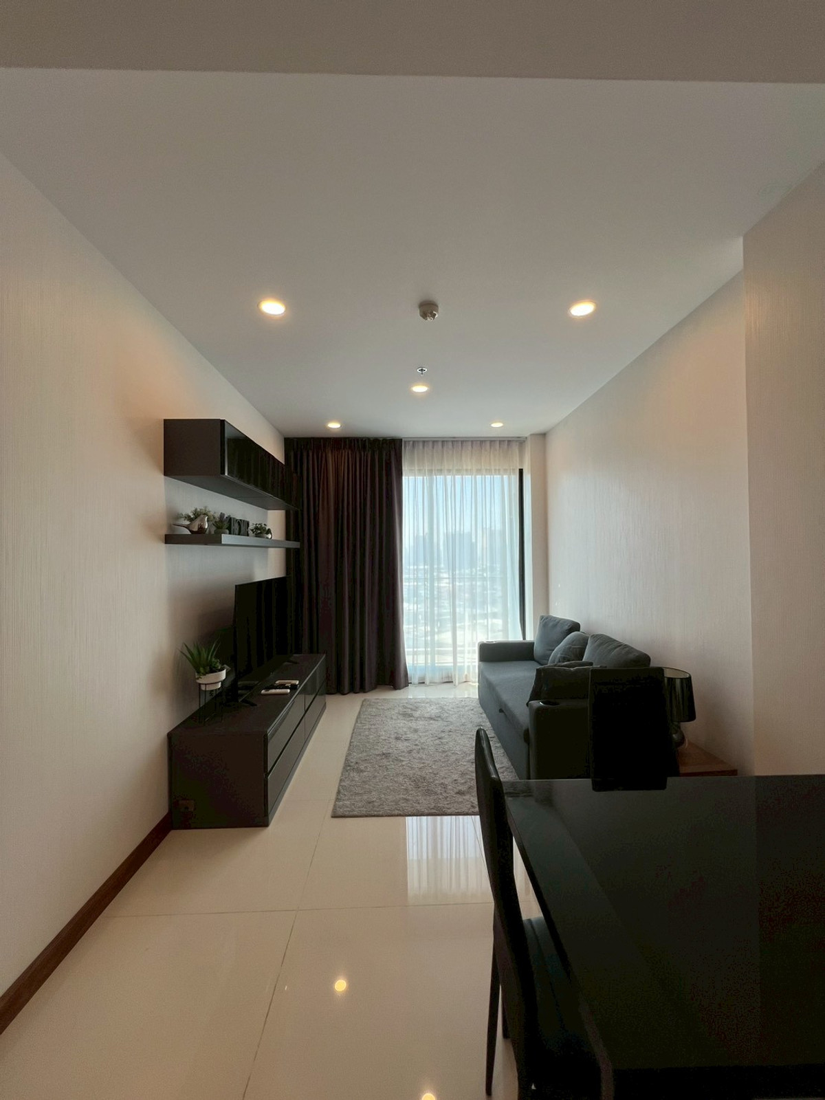 ให้เช่าคอนโดวงเวียนใหญ่ เจริญนคร : ให้เช่าคอนโด Supalai Premier Charoen Nakhon ชั้นสูงวิวแม่น้ำ