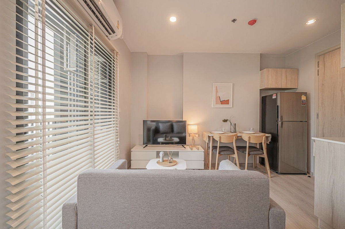 For RentCondoPattanakan, Srinakarin : For Rent ✨ Nue Noble Srinakarin - Lasalle ✨ Fully furnished with appliances, near MRT Sri Lasalle.