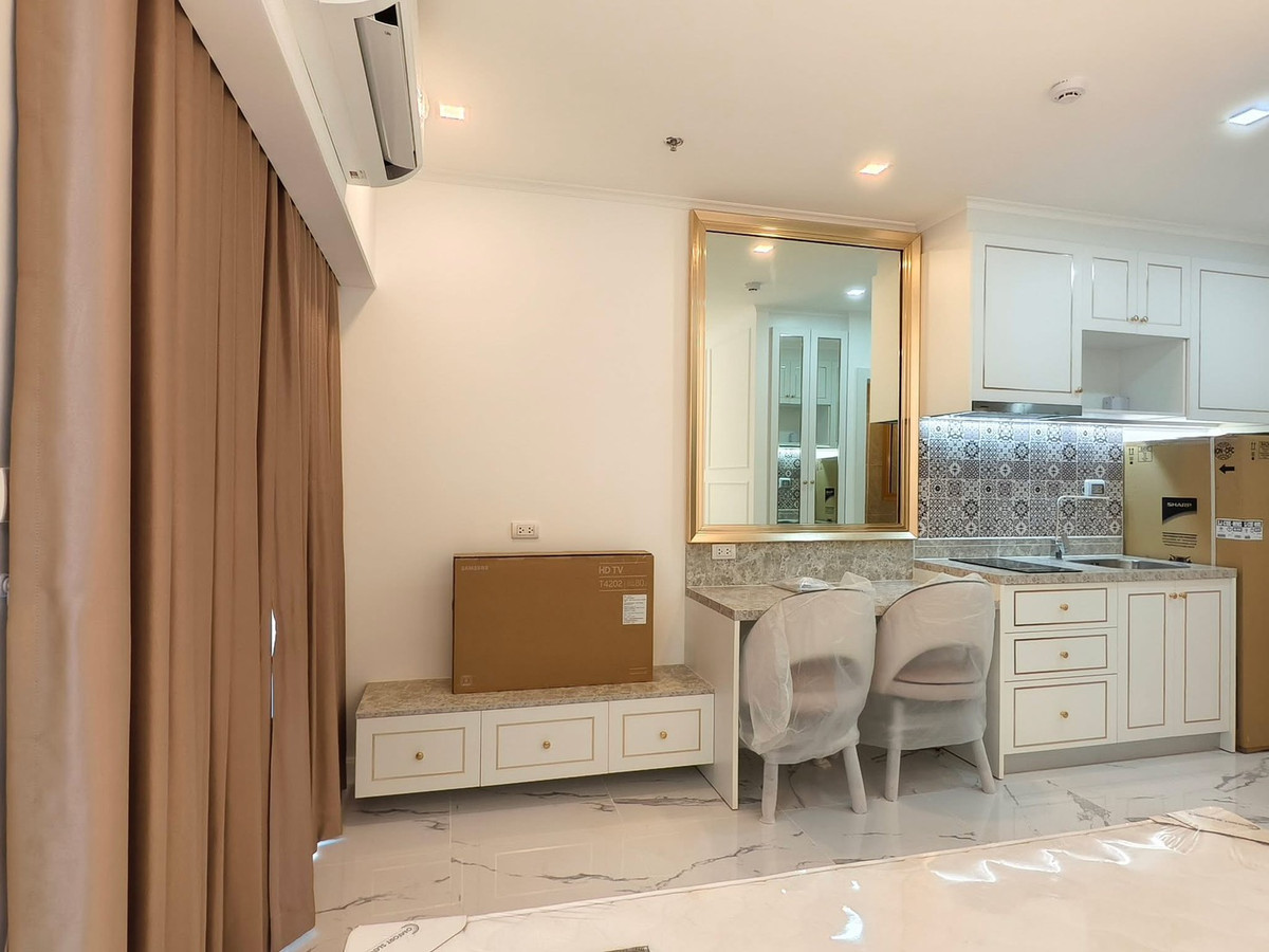 ขายคอนโดพัทยา บางแสน ชลบุรี สัตหีบ :  The Empire Tower Pattaya / 1 Studio (FOR SALE), ดิ เอ็มไพร์ ทาวเวอร์ พัทยา / 1 ห้องสตูดิโอ (ขาย) AM056  