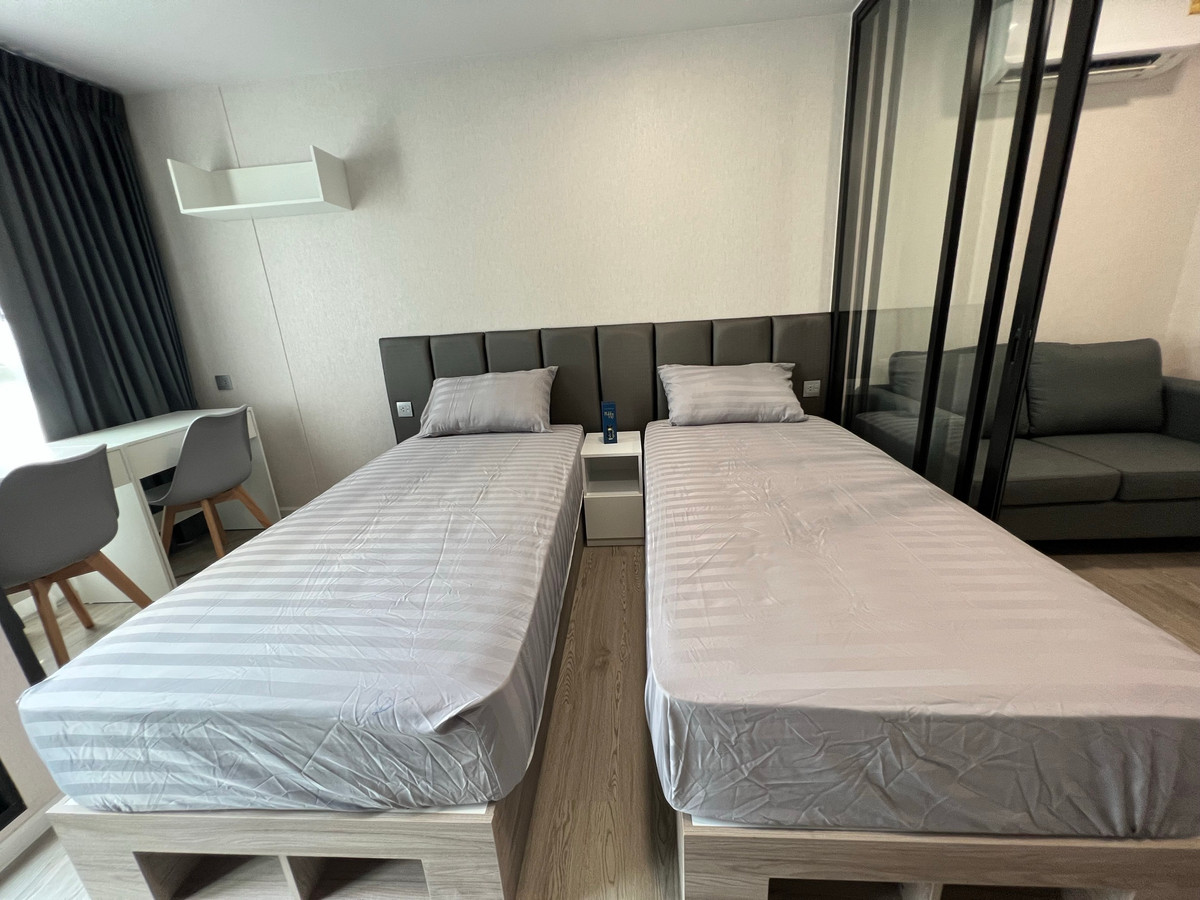 ให้เช่าคอนโดปทุมธานี รังสิต ธรรมศาสตร์ : ให้เช่า Kave Town Colony ห้องสวยเดินไป ม.กรุงเทพได้ เฟอร์ครบ เตียงแยกได้ พร้อมเข้าอยู่!