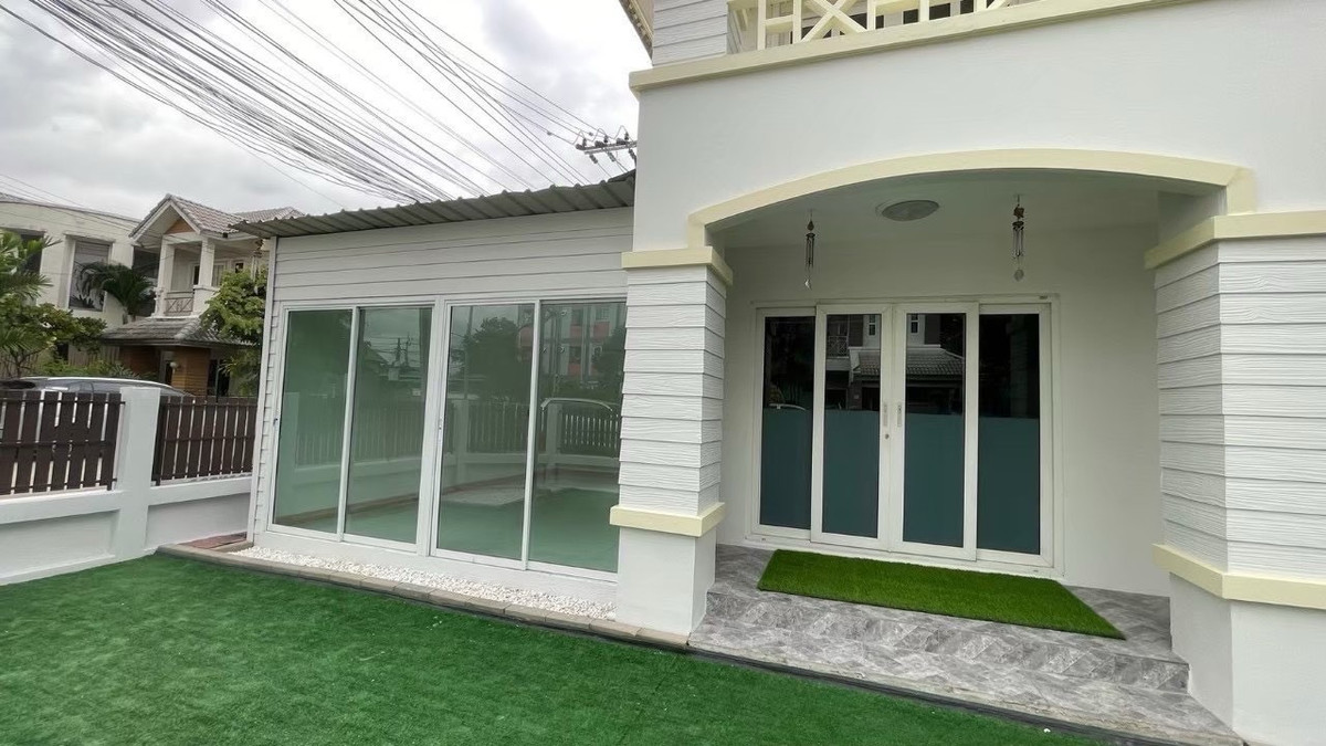 For RentHouseYothinpattana,CDC : Single House Rent: Baan Suan Racha Ramintra Luxury 🌟🌈🌲