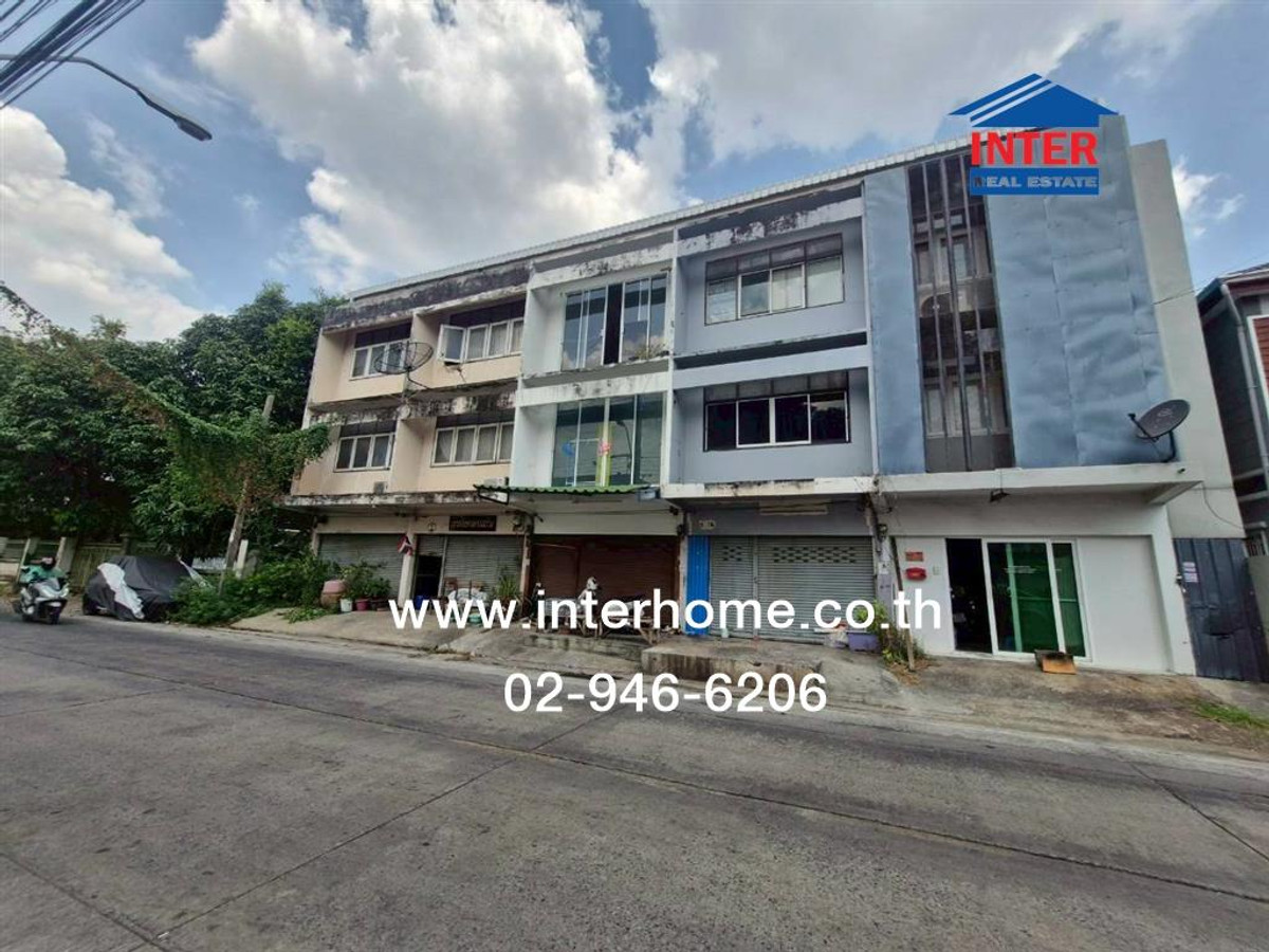 For SaleShop HouseChaengwatana, Muangthong : Commercial building, 3 floors, 16 sq m, Housing Cooperative Project 3 Near Suankularb School Soi Tiwanon-Pak Kret 22, Tiwanon Road, Pak Kret Bypass Road, Pak Kret, Nonthaburi