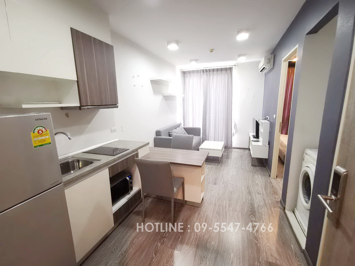 ให้เช่าคอนโดรัตนาธิเบศร์ สนามบินน้ำ พระนั่งเกล้า : CD-G54-001_(ให้เช่า) คอนโด Zelle รัตนาธิเบศร์2 จัดเต็ม เฟอร์นิเจอร์+เครื่องใช้ไฟฟ้าครบ ทำเลดี พร้อมอยู่.