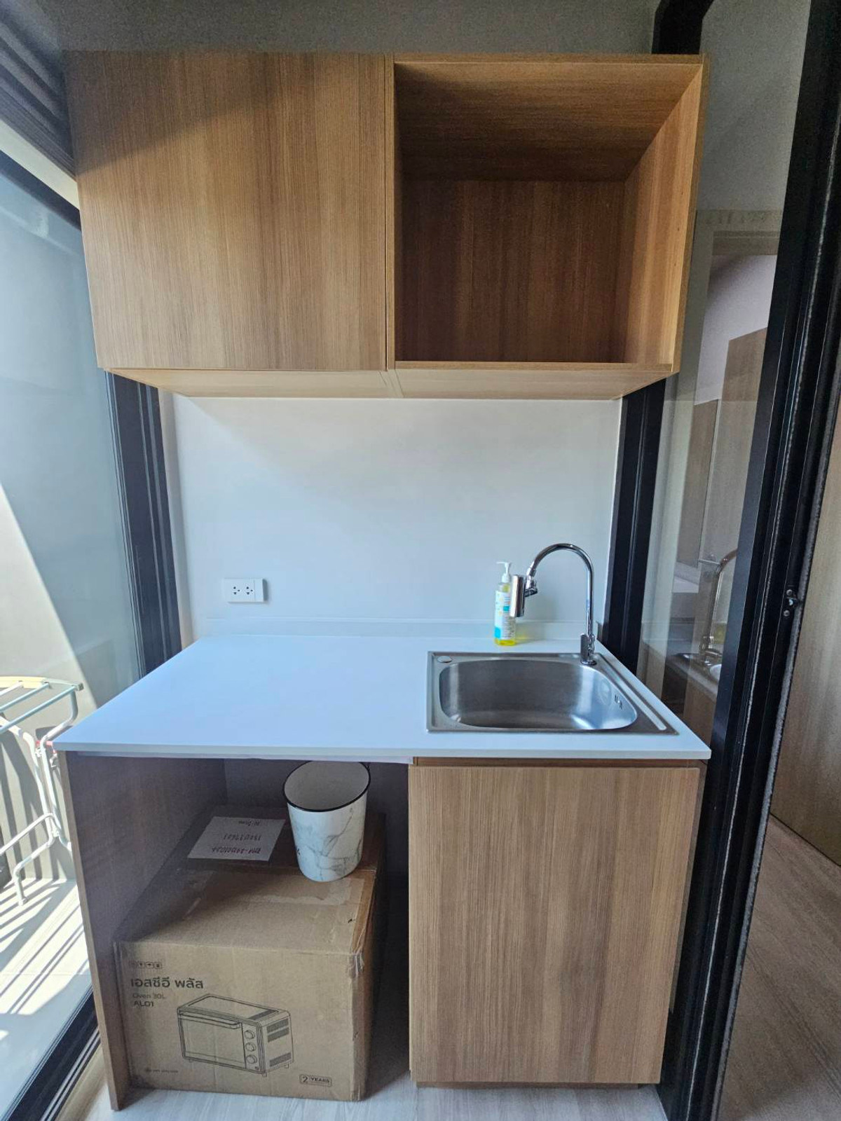 For RentCondoBangna, Bearing, Lasalle : Rent 1 bedroom, 1 bathroom, New Noble Center Bangna.