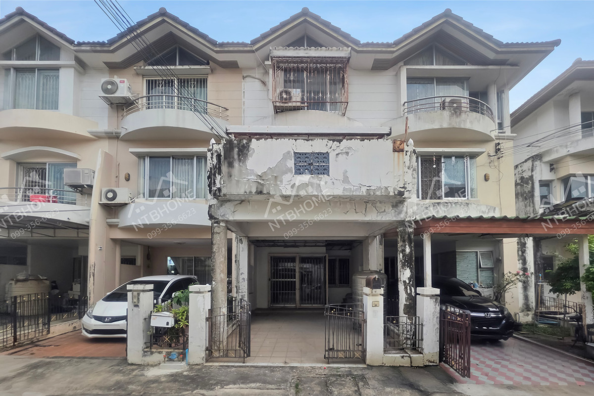 ขายทาวน์โฮมรัตนาธิเบศร์ สนามบินน้ำ พระนั่งเกล้า : ทาวน์โฮม 3 ชั้น ศุภาลัยวิลล์ รัตนาธิเบศร์ ทำเลดี เข้าซอยไม่ลึก ใกล้ศาลากลาง จังหวัดนนท์