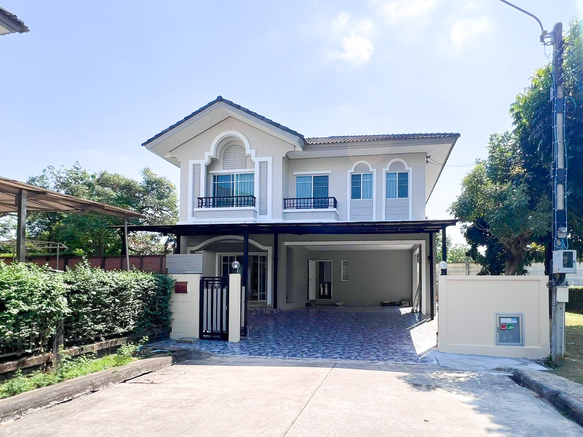 For SaleHouseLadkrabang, Suwannaphum Airport : Passorn Prestige Onnut / 3 Bedrooms (FOR SALE) FONT064