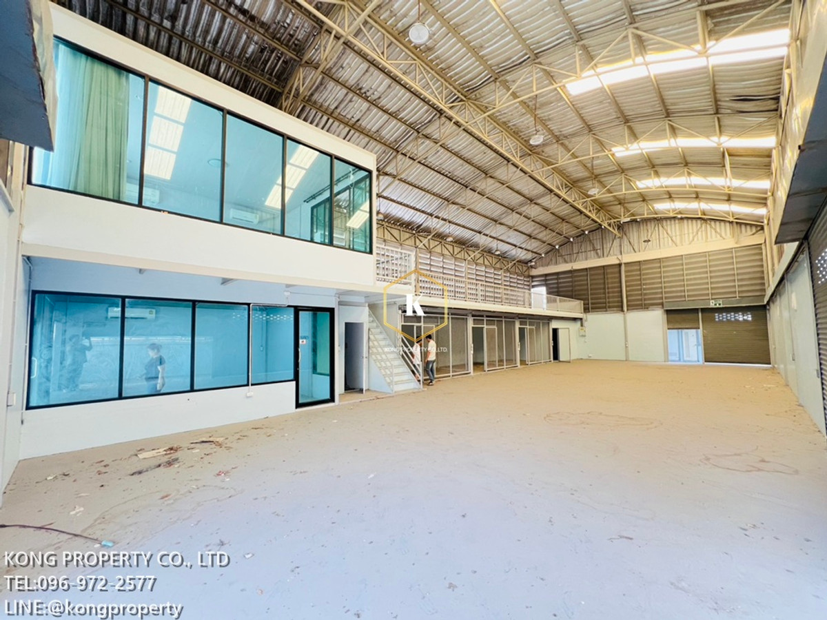 For RentWarehouseChaengwatana, Muangthong : Warehouse for rent, Chaengwattana, Pak Kret, Nonthaburi, 600 sq m, near the Pink Line.