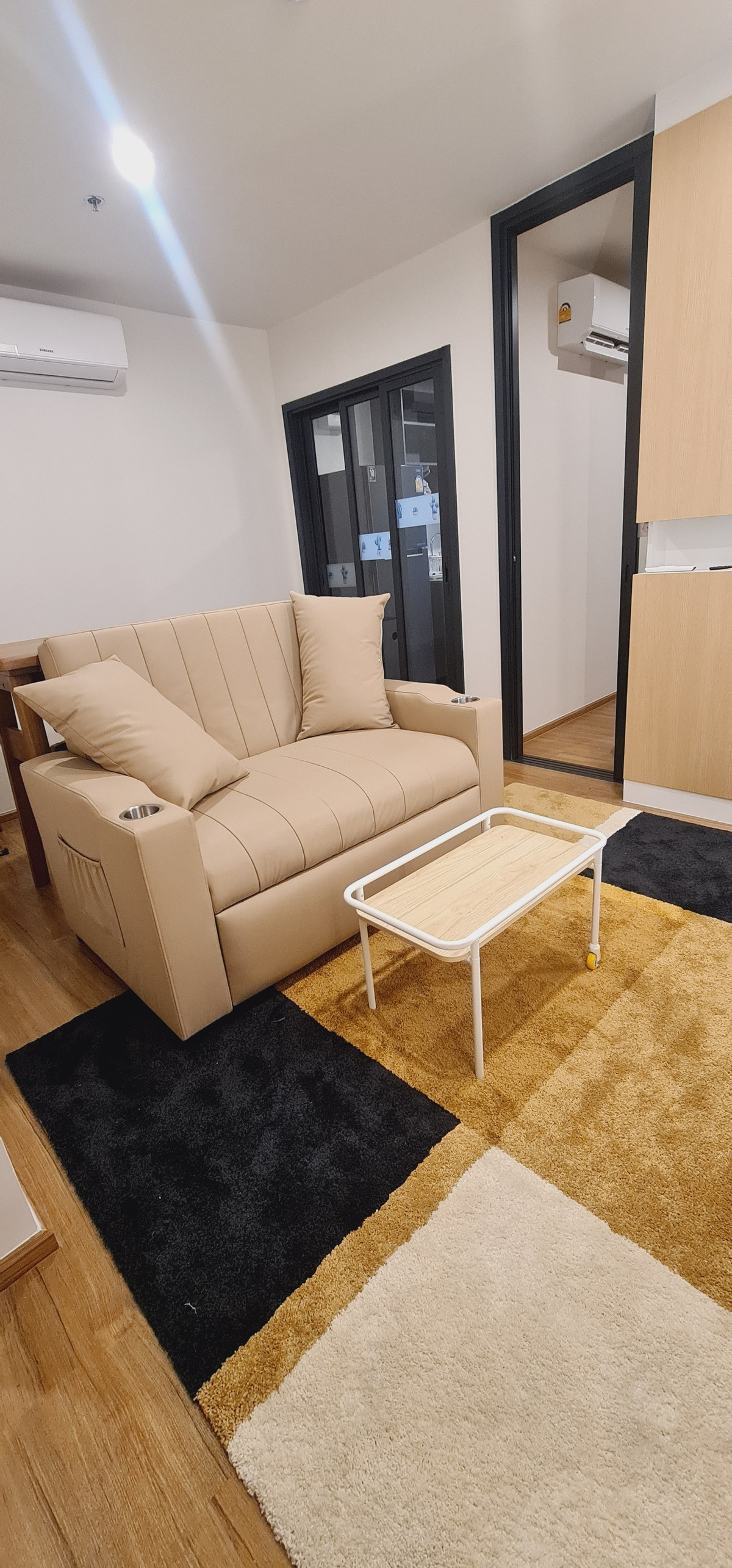 For RentCondoLadprao, Central Ladprao : The LINE VIBE condo, 1 bedroom, in the heart of Lat Phrao, near BTS Ha Yeak Lat PhraoRent for only 23,000 baht/month with complete facilities!