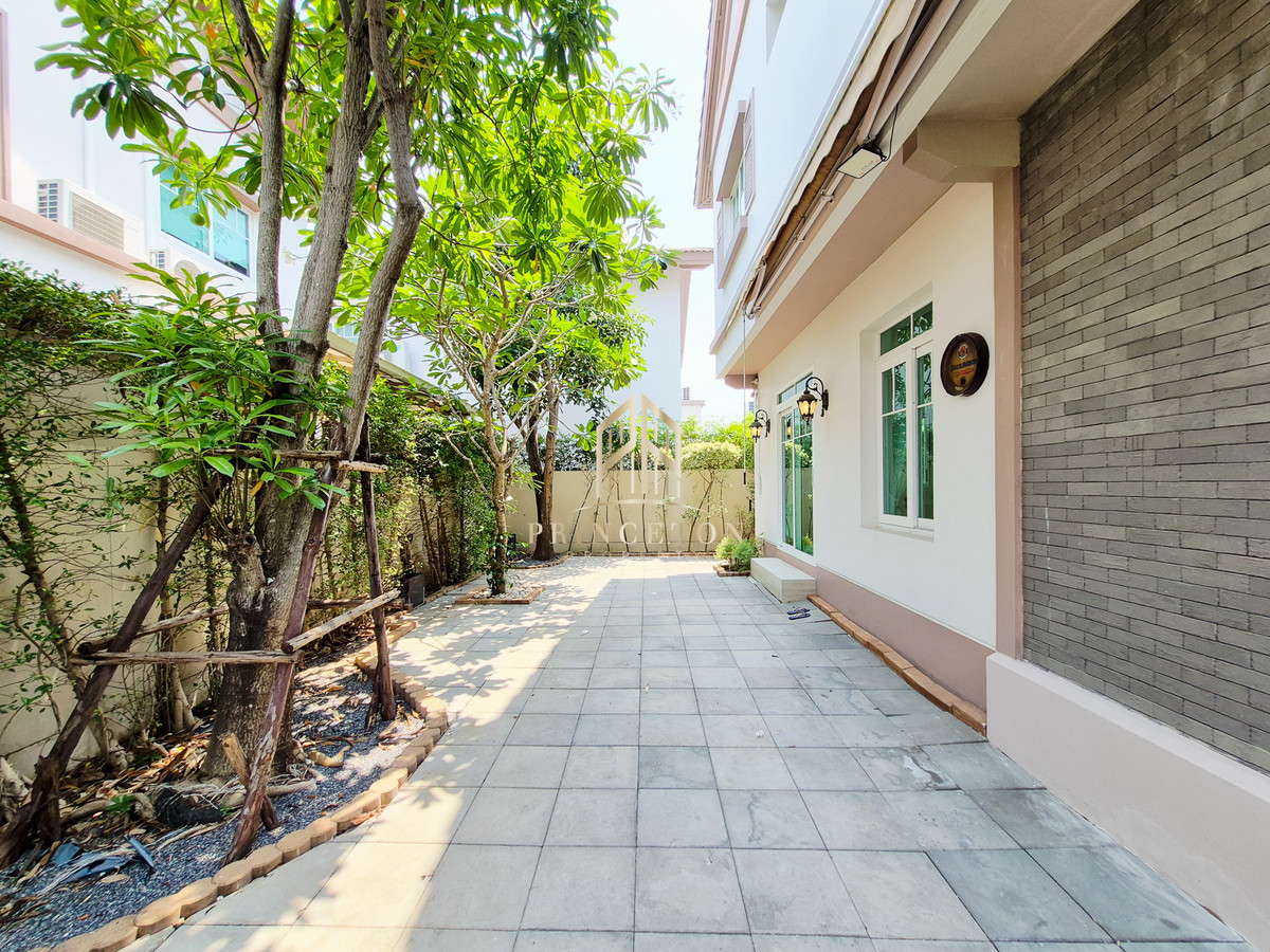 บ้านบางนา แบริ่ง ลาซาล : ขายหรือให้เช่าบ้านเดี่ยว นันทวัน บางนา กม.7 📞092-4252445 Nantawan Bangna Km.7