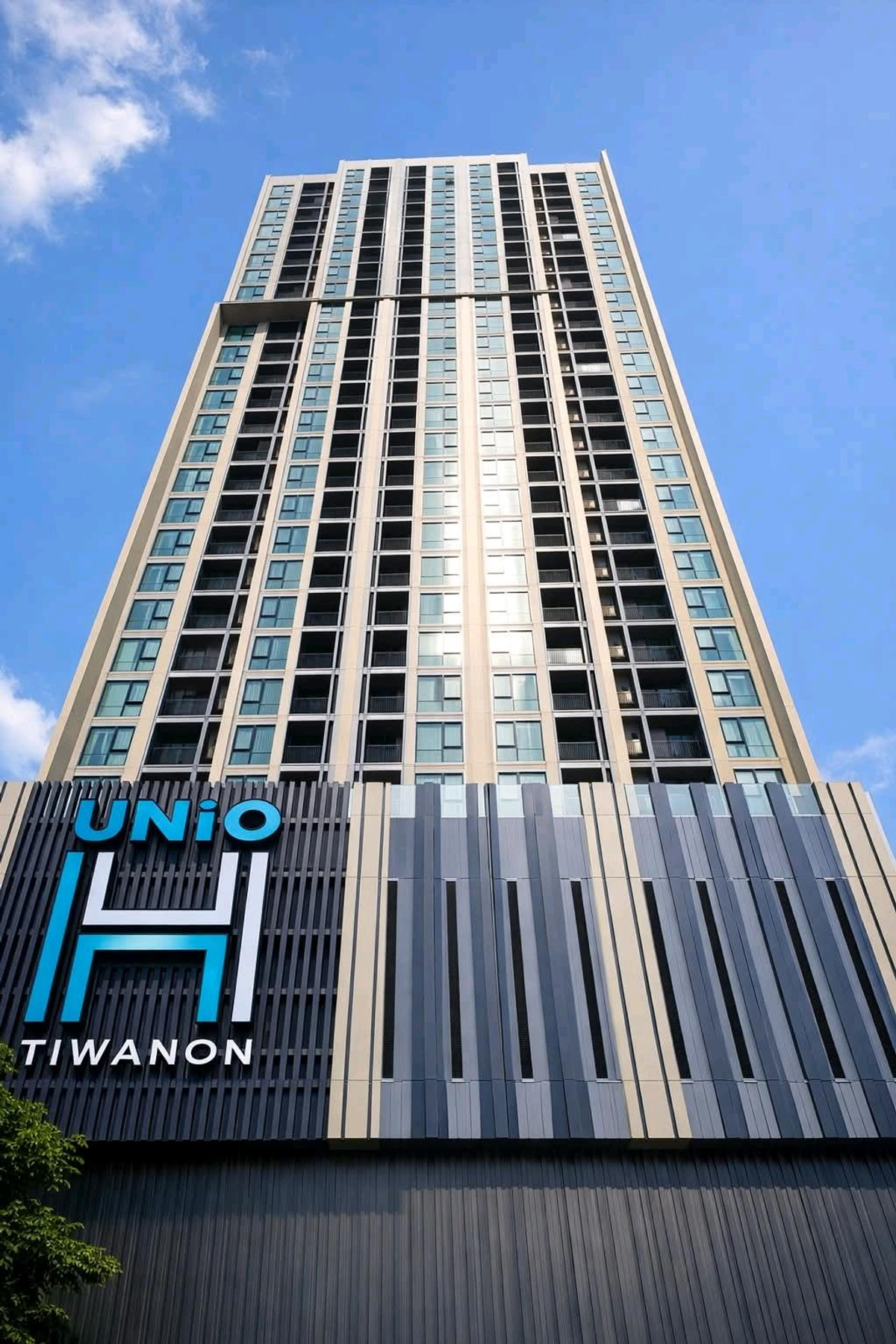 ให้เช่าคอนโดรัตนาธิเบศร์ สนามบินน้ำ พระนั่งเกล้า : Unio H Tiwanon คอนโดติดถนน ใกล้ MRT ติวานนท์ 10K พร้อมอยู่
