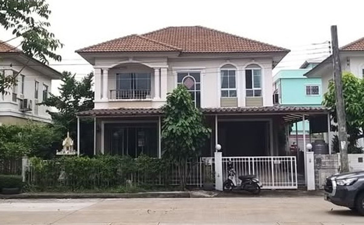 ให้เช่าบ้านลาดกระบัง สุวรรณภูมิ : ให้เช่า 57ตรว 3นอน2น้ำ บ้านเดี่ยว 2 ชั้น ภัสสร 21 พระราม 9 วงแหวน 