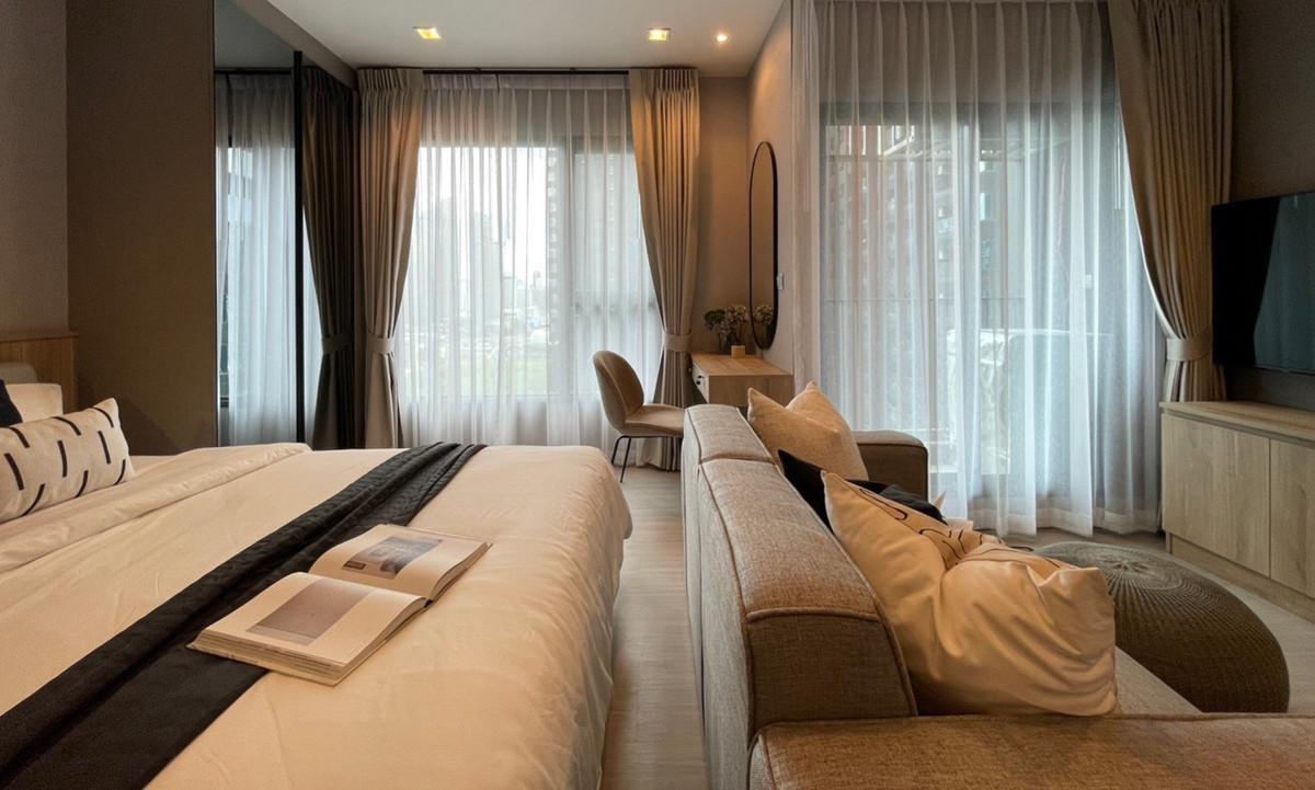 ให้เช่าคอนโดพระราม 9 เพชรบุรีตัดใหม่ RCA : [ให้เช่า]✨คอนโด เพียง 300 เมตร จาก MRT พระราม 9 | Life Asoke-Rama 9 | ชั้นสูง ทำเล CBD ใหม่ ใกล้ the Mall รามคำแหง