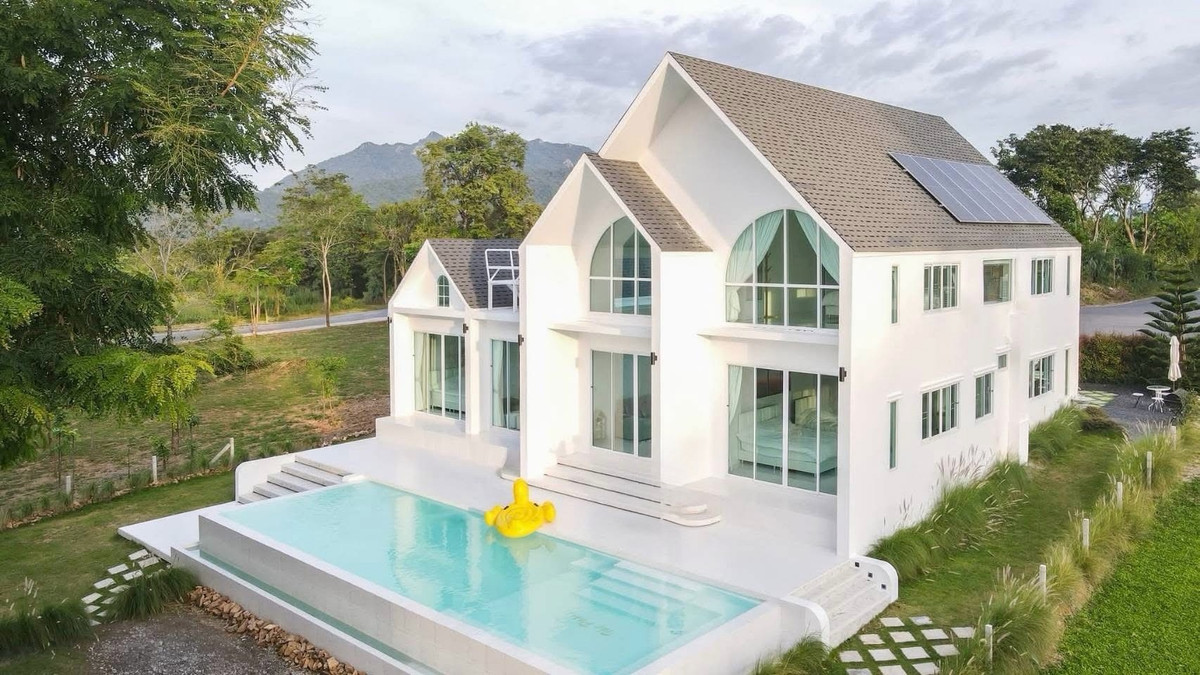 ขายบ้านปากช่อง เขาใหญ่ : ขายพูลวิลล่าเขาใหญ่ สไตล์ Nordic พร้อมสระว่ายน้ำส่วนตัว ใกล้ Sir James Country Club มวกเหล็ก โปรโมชั่นมีนาคม ราคาพิเศษ 