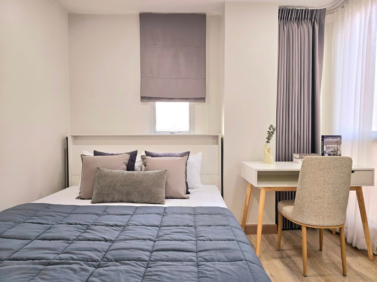 ขายคอนโดลาดพร้าว101 แฮปปี้แลนด์ : 𝟮 ห้องนอน ฟีลบ้านของจริง ! 🏡 ใกล้ 𝗠𝗥𝗧 ลาดพร้าว 𝟭𝟬𝟭 #เดอะนีชไอดีลาดพร้าว130