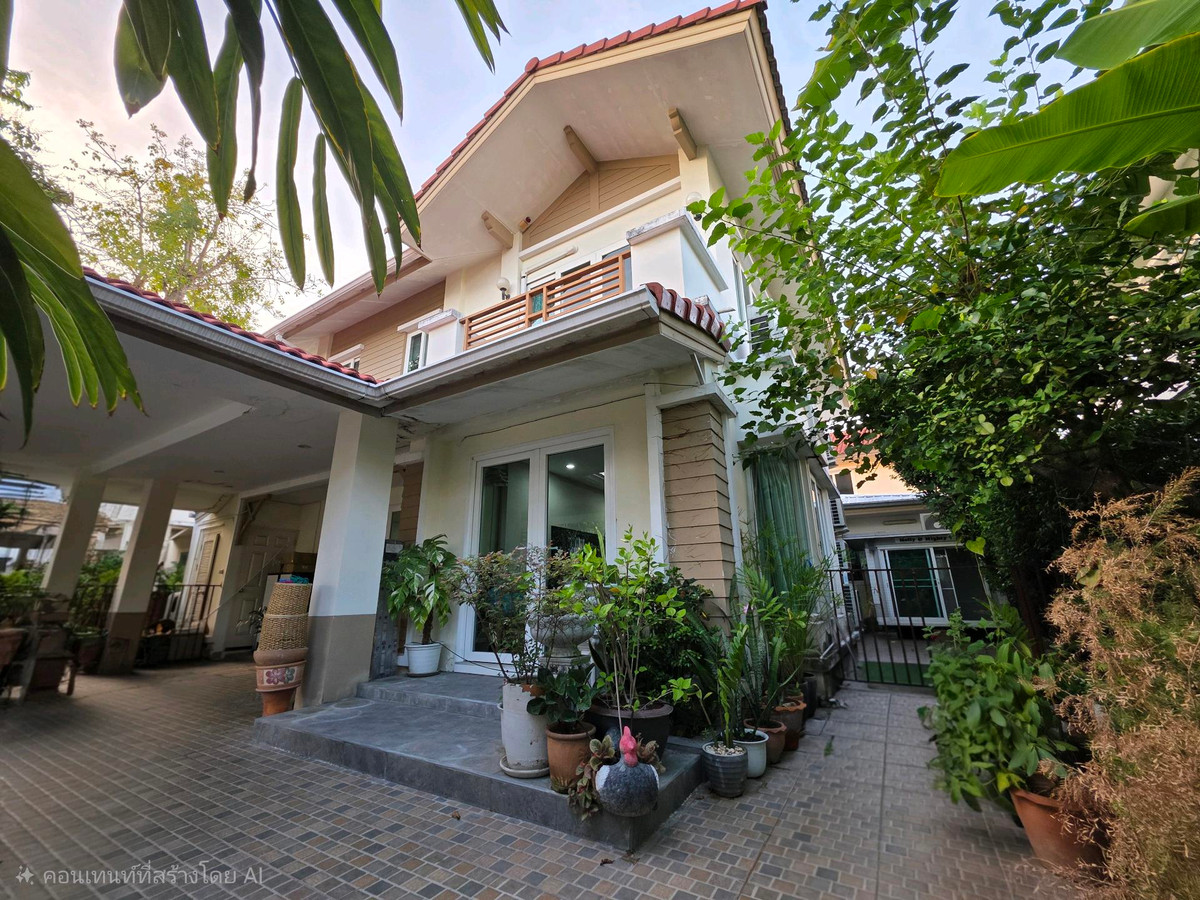 ขายบ้านนวมินทร์ รามอินทรา : ขายบ้านเดี่ยว 2 ชั้น คาซ่าวิลล์ วัชรพล-สุขาภิบาล 5 พื้นที่ 76.5 ตร.ว 4 นอน 4 น้ำ ครัวใหญ่มาก ใกล้ทางด่วนรามอินทรา