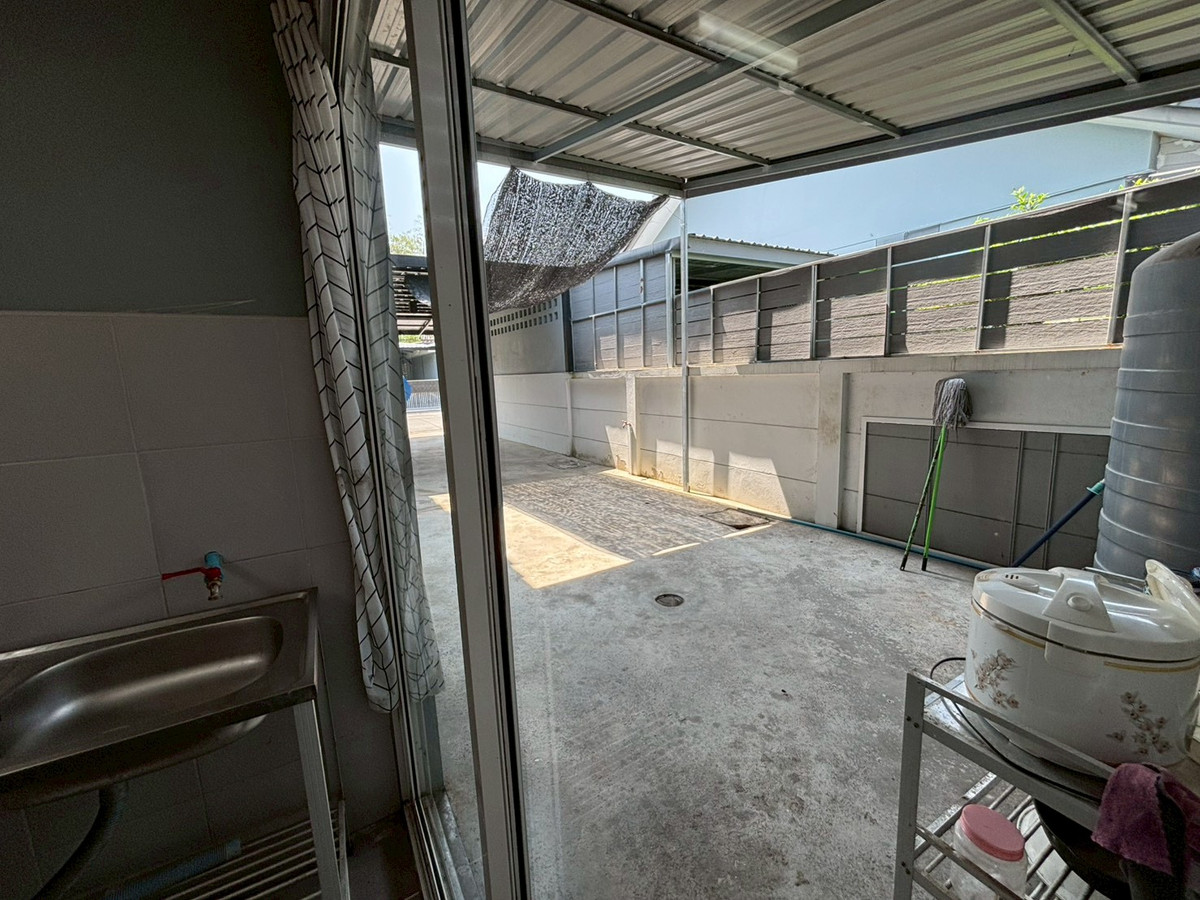 ขายเชียงใหม่ : 95857 - ขายบ้านแฝดชั้นเดียว พร้อมอยู่ ใกล้ตลาดท่ารั้ว เชียงใหม่