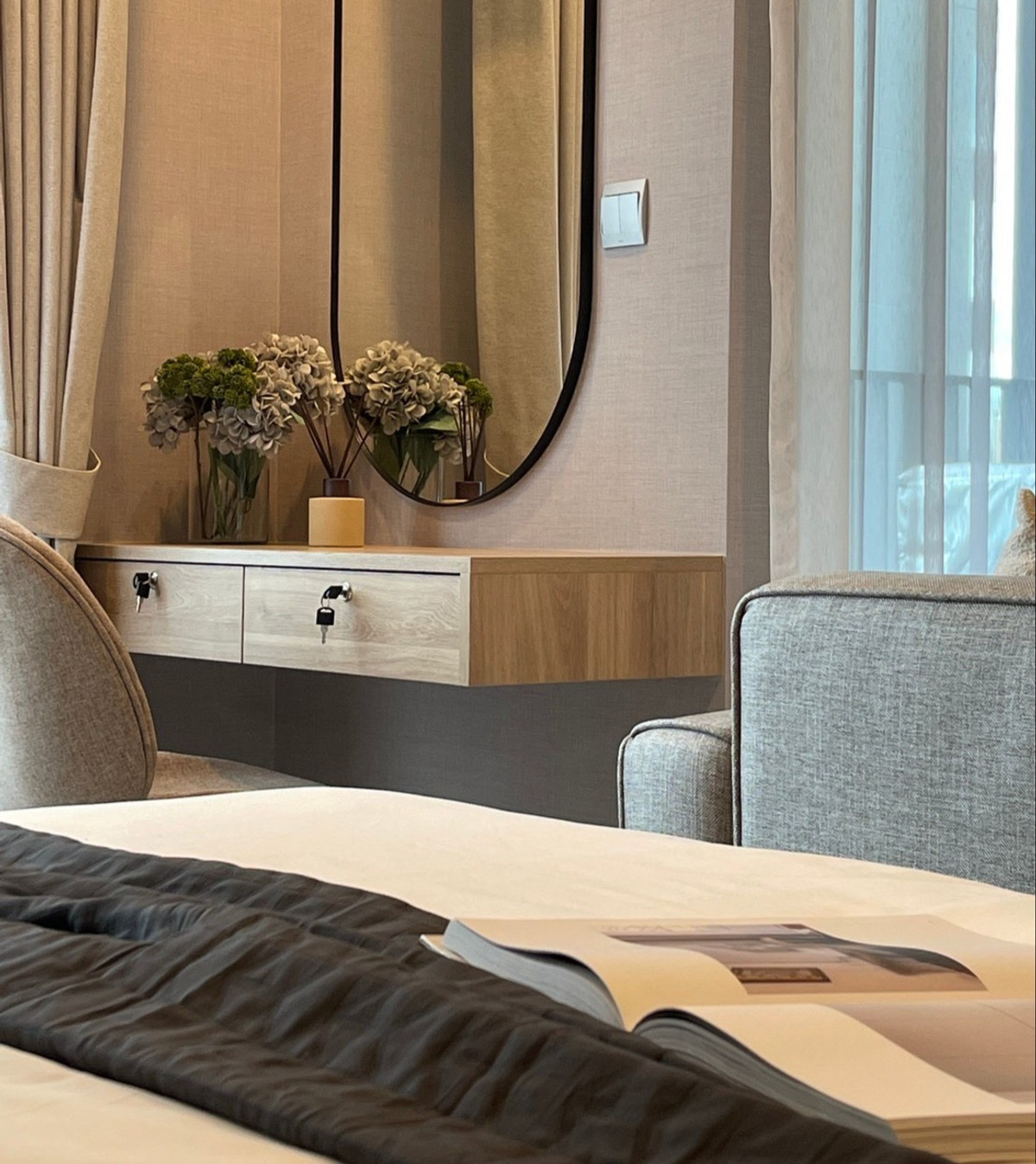 ให้เช่าคอนโดพระราม 9 เพชรบุรีตัดใหม่ RCA : [ให้เช่า]✨คอนโด เพียง 300 เมตร จาก MRT พระราม 9 | Life Asoke-Rama 9 | ชั้นสูง ทำเล CBD ใหม่ ใกล้ the Mall รามคำแหง