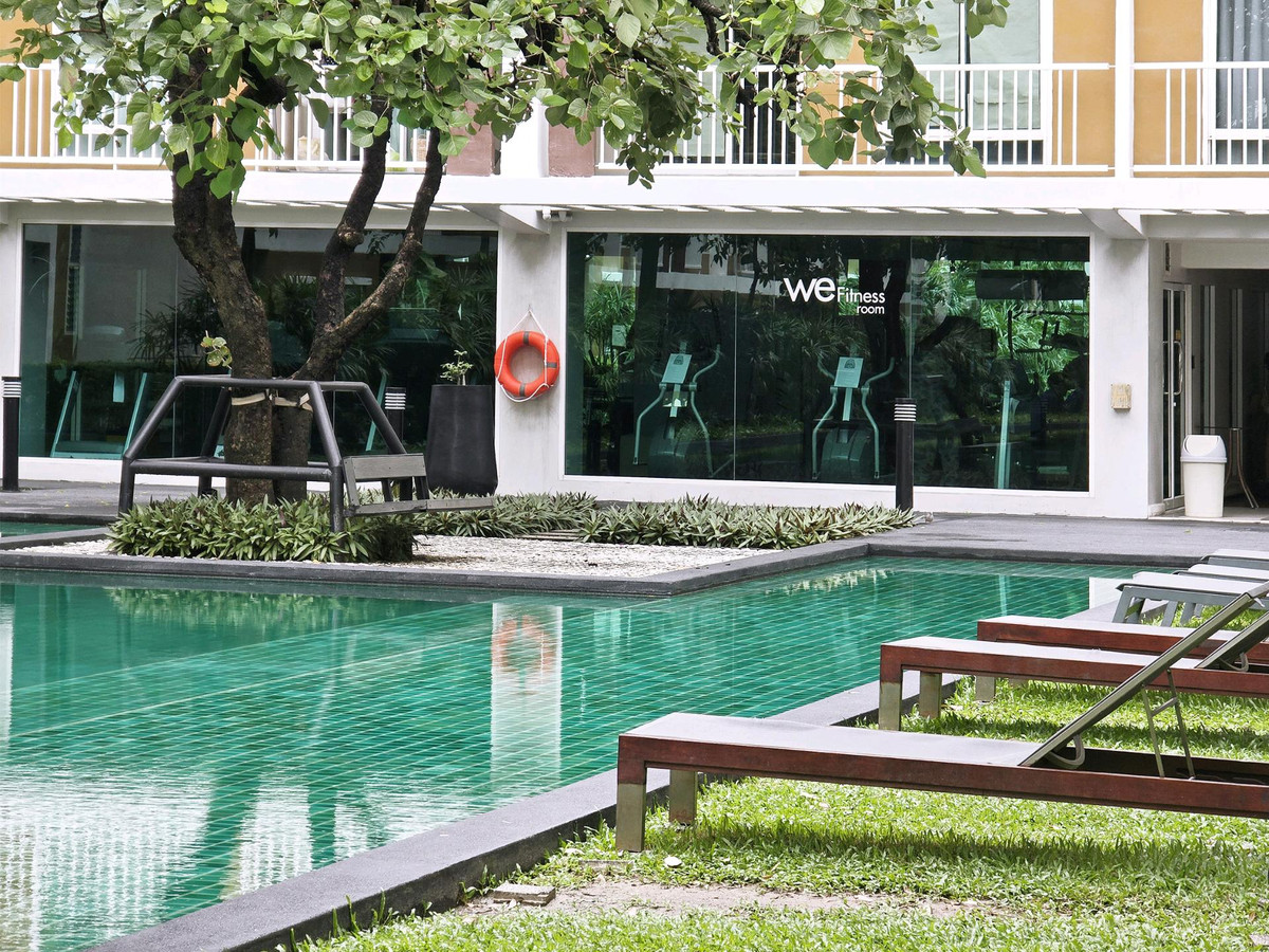 For SaleCondoYothinpattana,CDC : Low installments, get a spacious room, complete common area, V Condo Ekkamai-Ramindra. The room is ready to move in. ⛔️No down payment required ✅️ Installment 6,000 baht, salary 16,000 baht, loan possible.