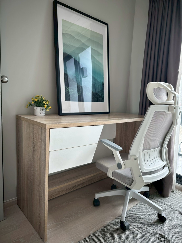 For SaleCondoSamut Prakan,Samrong : Condo for sale: Ideo Sukhumvit 115, newly renovated and fully furnished. Near BTS Puchaao station, convenient transportation. 34 sq m.