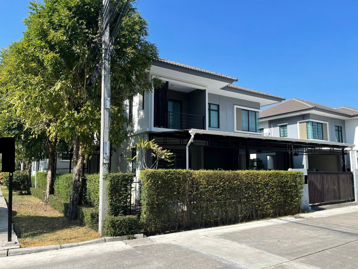 ให้เช่าบ้านสมุทรปราการ สำโรง : ให้เช่า หลังมุม 54ตรว 3นอน3น้ำ บ้านเดี่ยว 2 ชั้น Delight บางนา ศรีนครินทร์ 